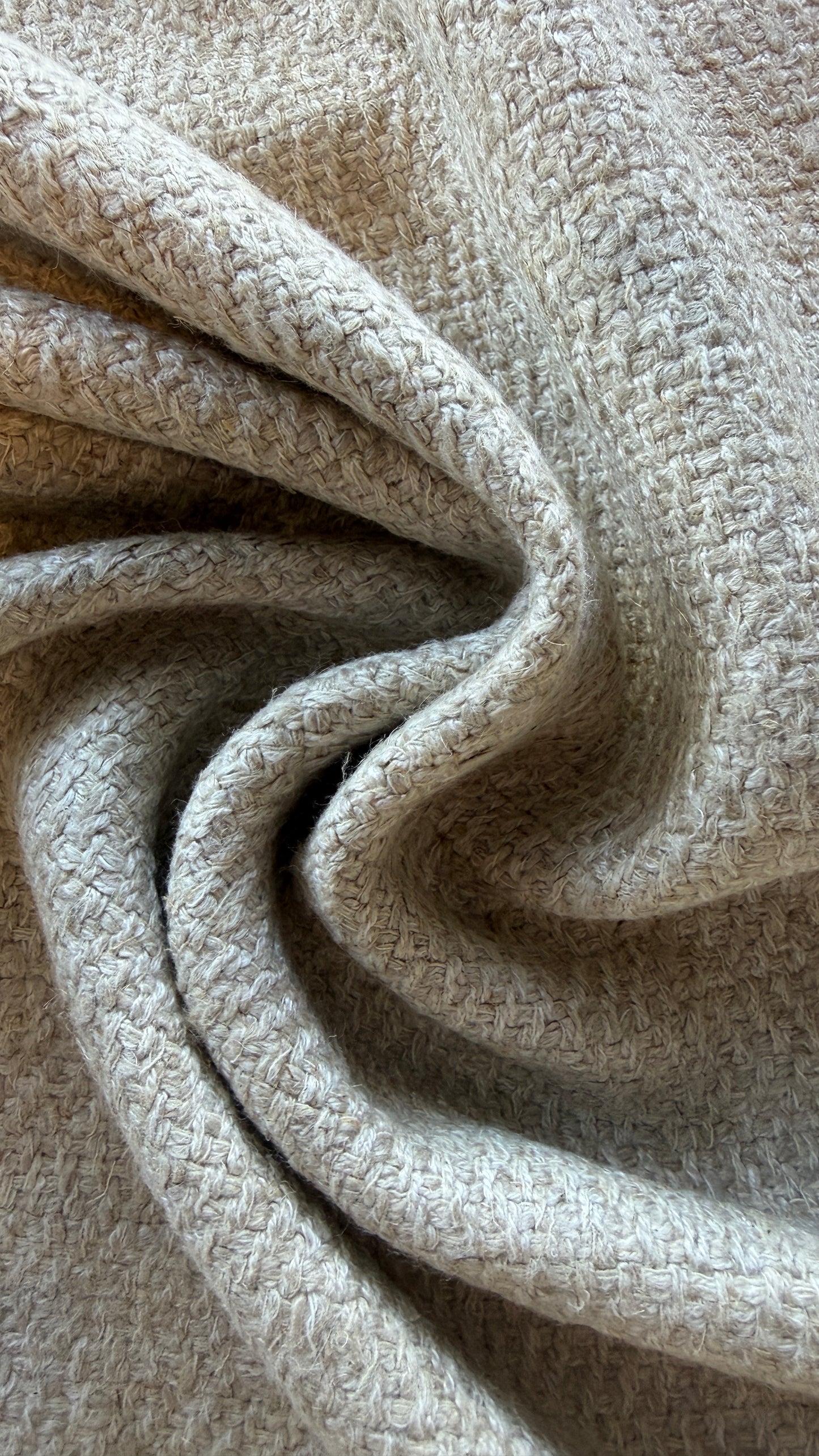 Bouclè Heavyweight Linen Bedcover