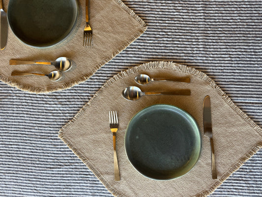 French flax Placemats 001