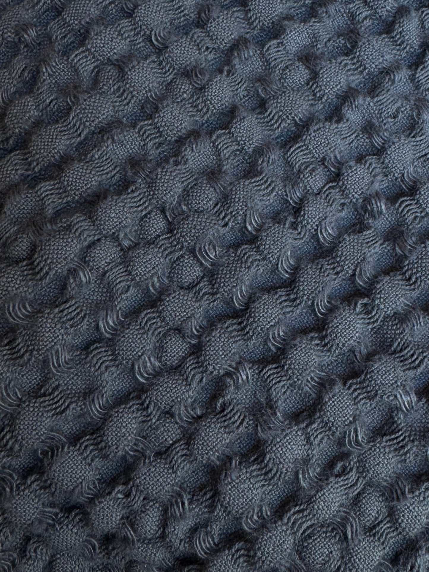Waffle blanket - Slate