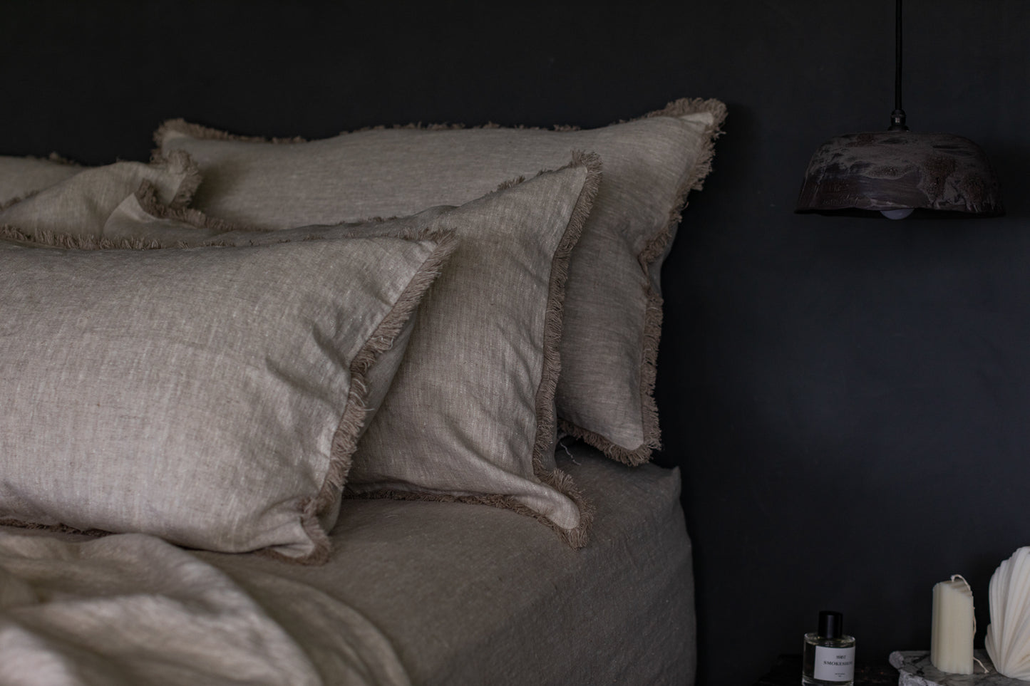 Loomed Linen Sheets by Melìse Smith