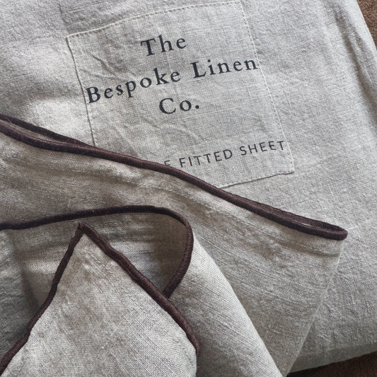 Natural Linen pillowcase set by Melìse Smith