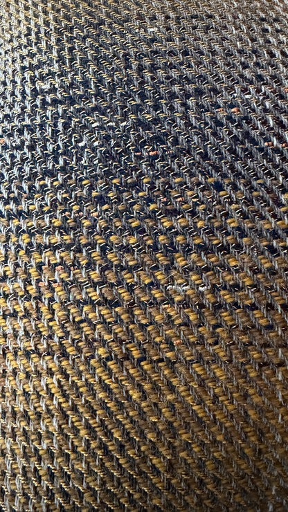 Remnants of Chanel 027 — navy + ochre