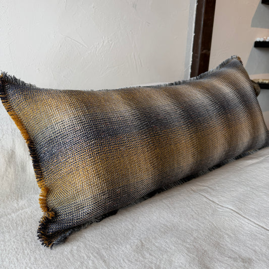 Remnants of Chanel 027 — navy + ochre
