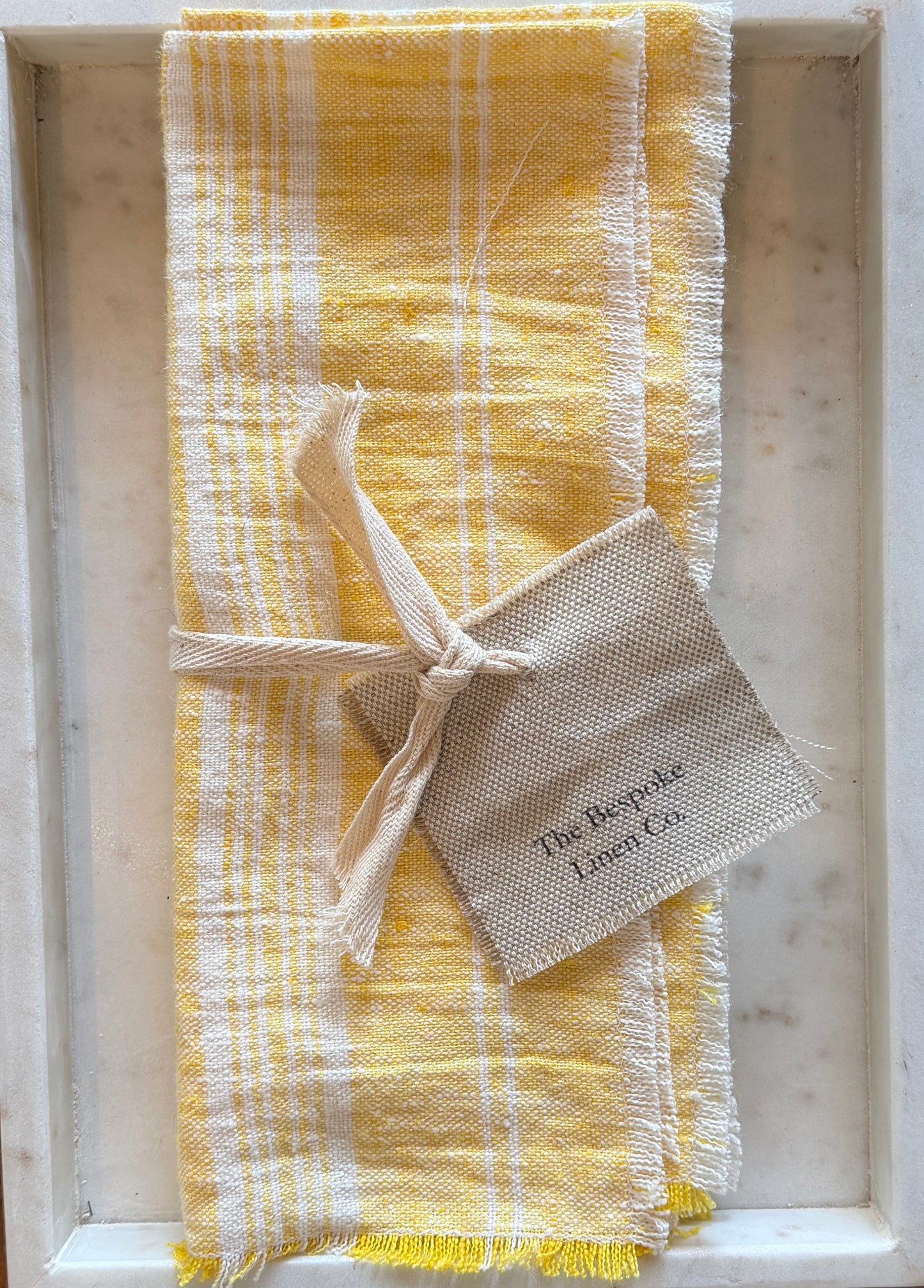 European Striped Napkins