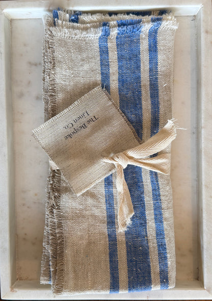 European Striped Napkins