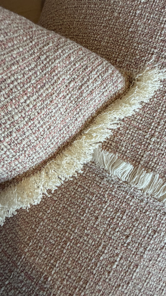 Remnants of Chanel 026 — pastel pink tweed