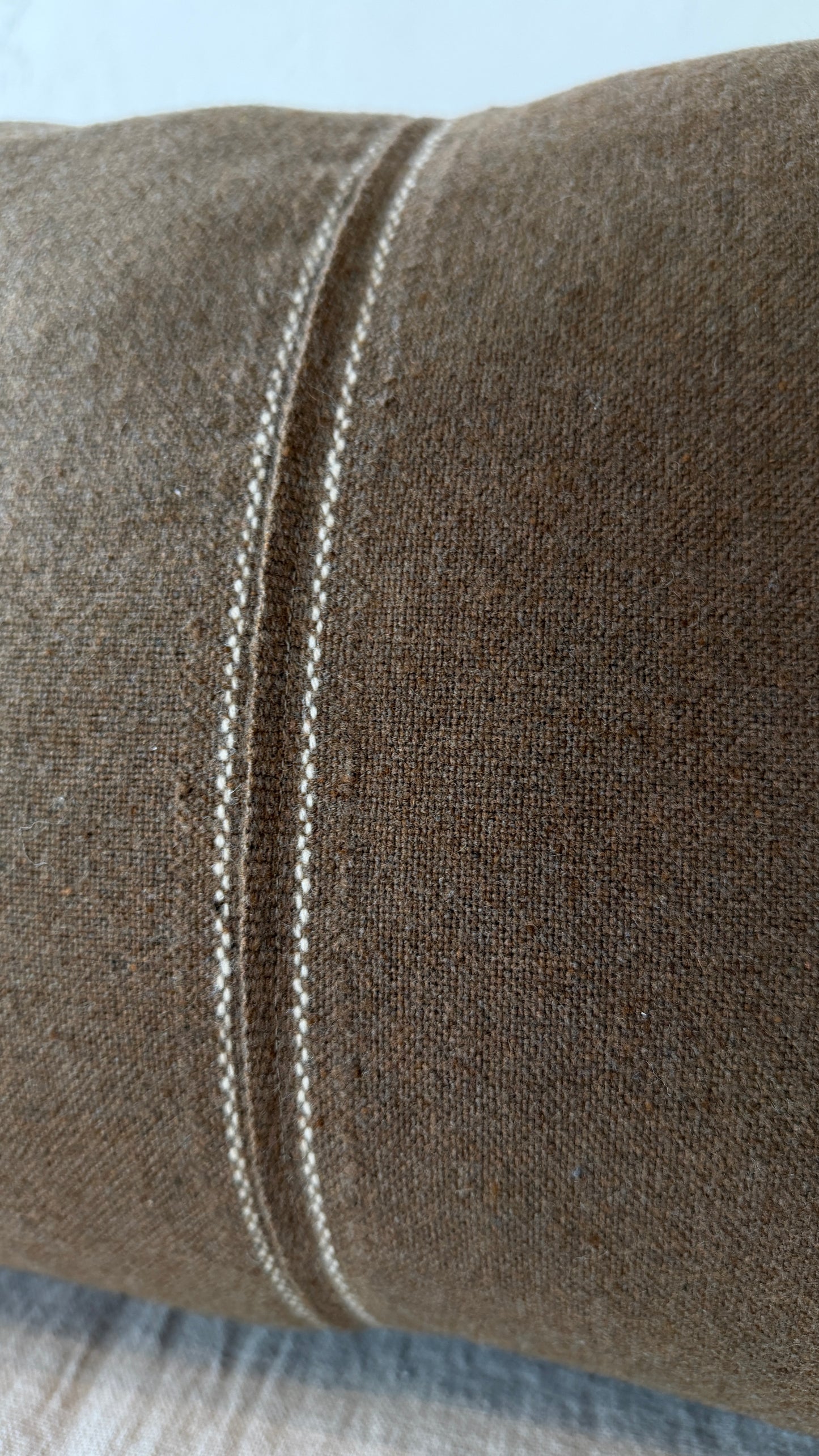 Remnants Series 020 — Italian wool cushion