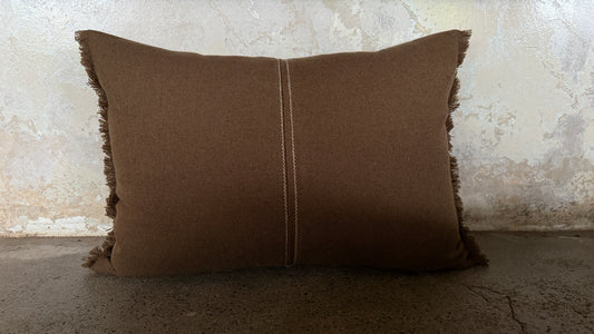 Remnants Series 020 — Italian wool cushion