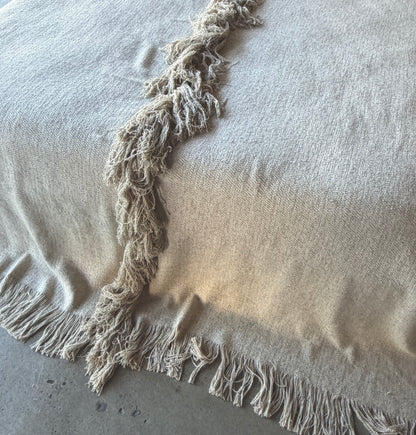 Bouclè Heavyweight Linen Bedcover