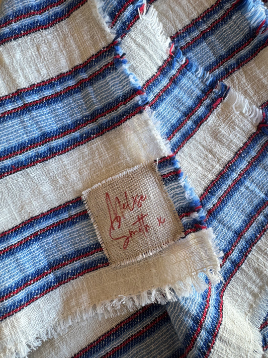 Remnants of Italy tablecloth