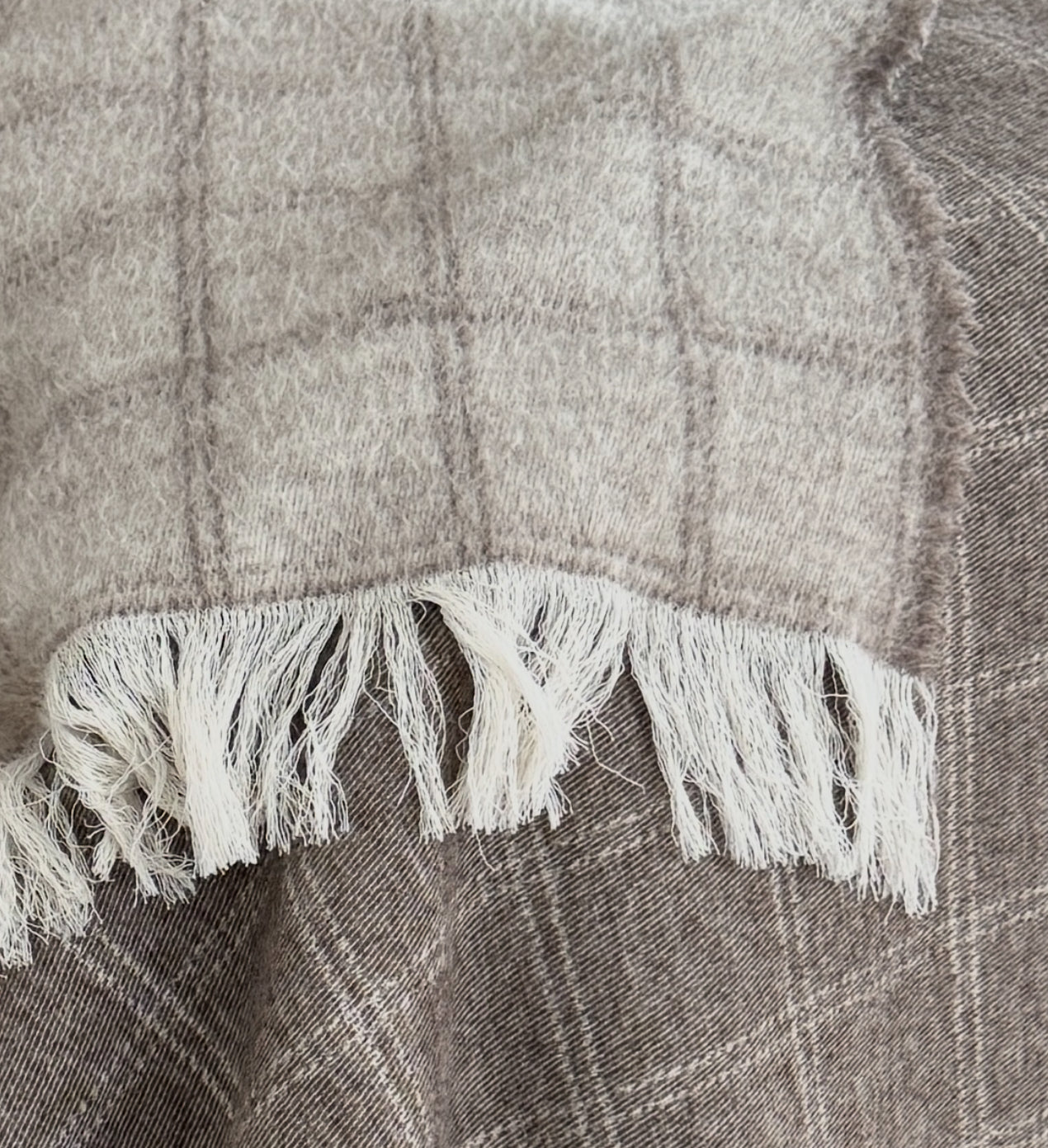 Italian wool and mohair  half  blanket 007