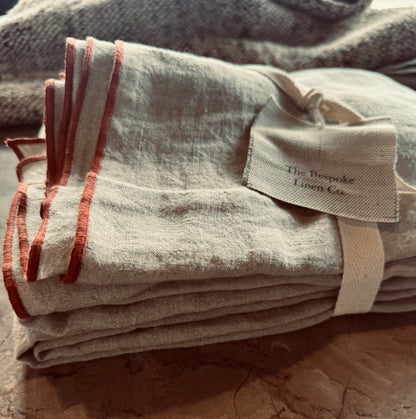 Natural Linen pillowcase set by Melìse Smith