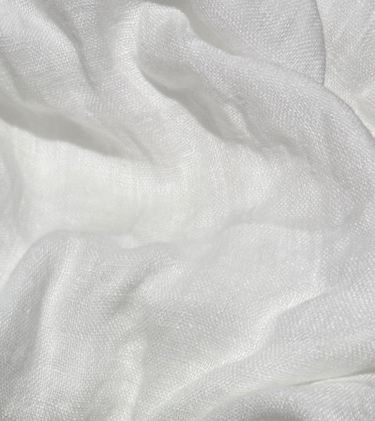 Fringed Sarong - White