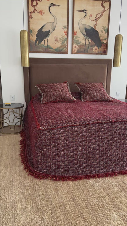 Remnants of Chanel Fitted Bedcover