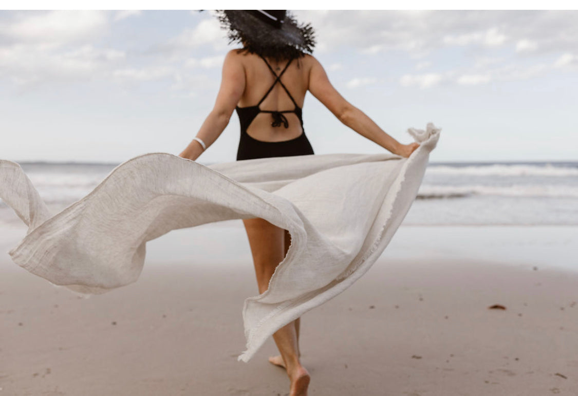 Fringed Sarong - Naturalle