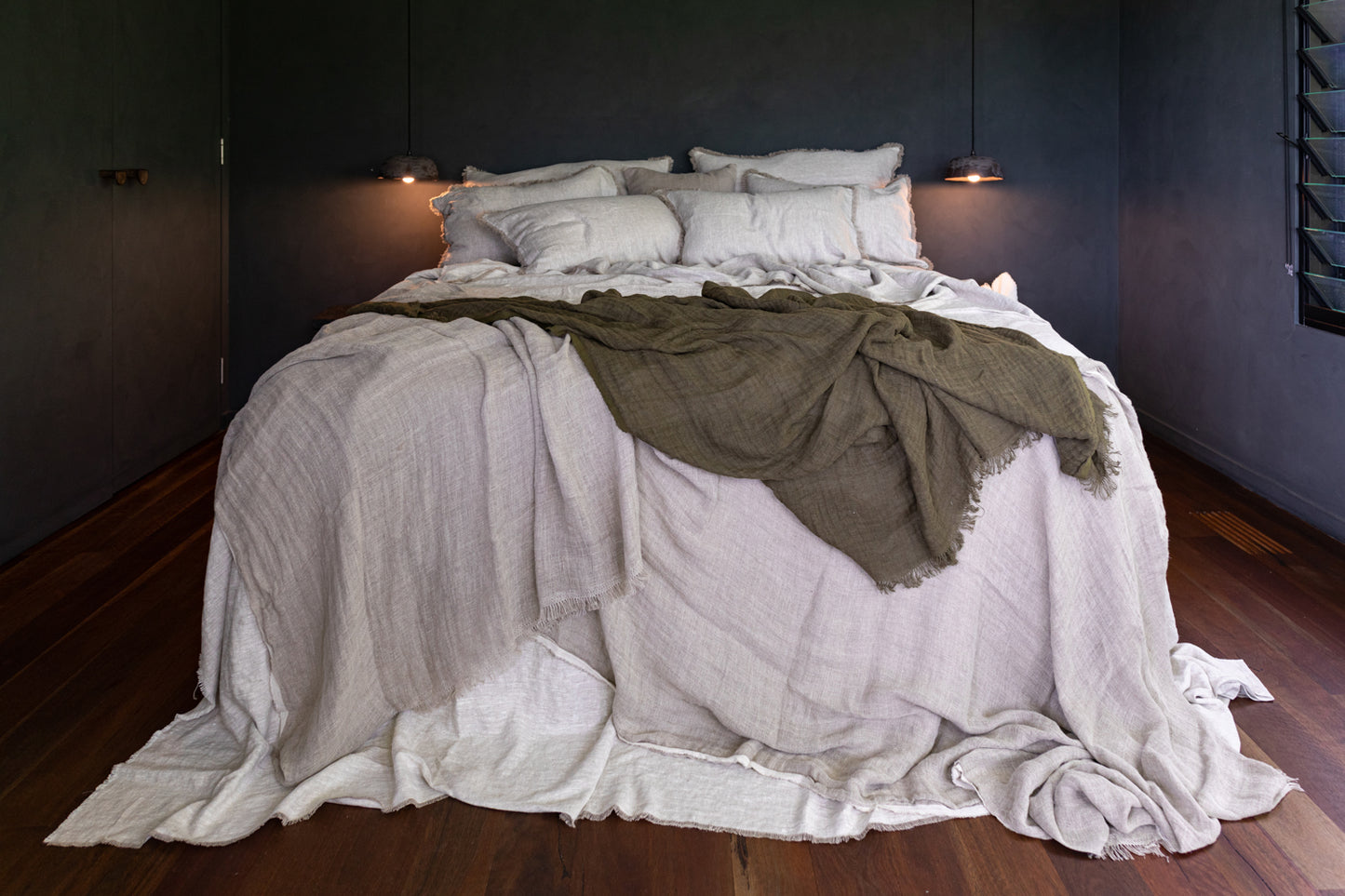 Loomed Linen Sheets