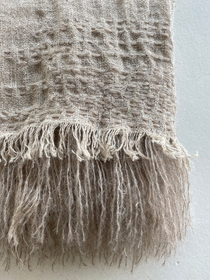 Linen & Japanese Kid Mohair Scarf
